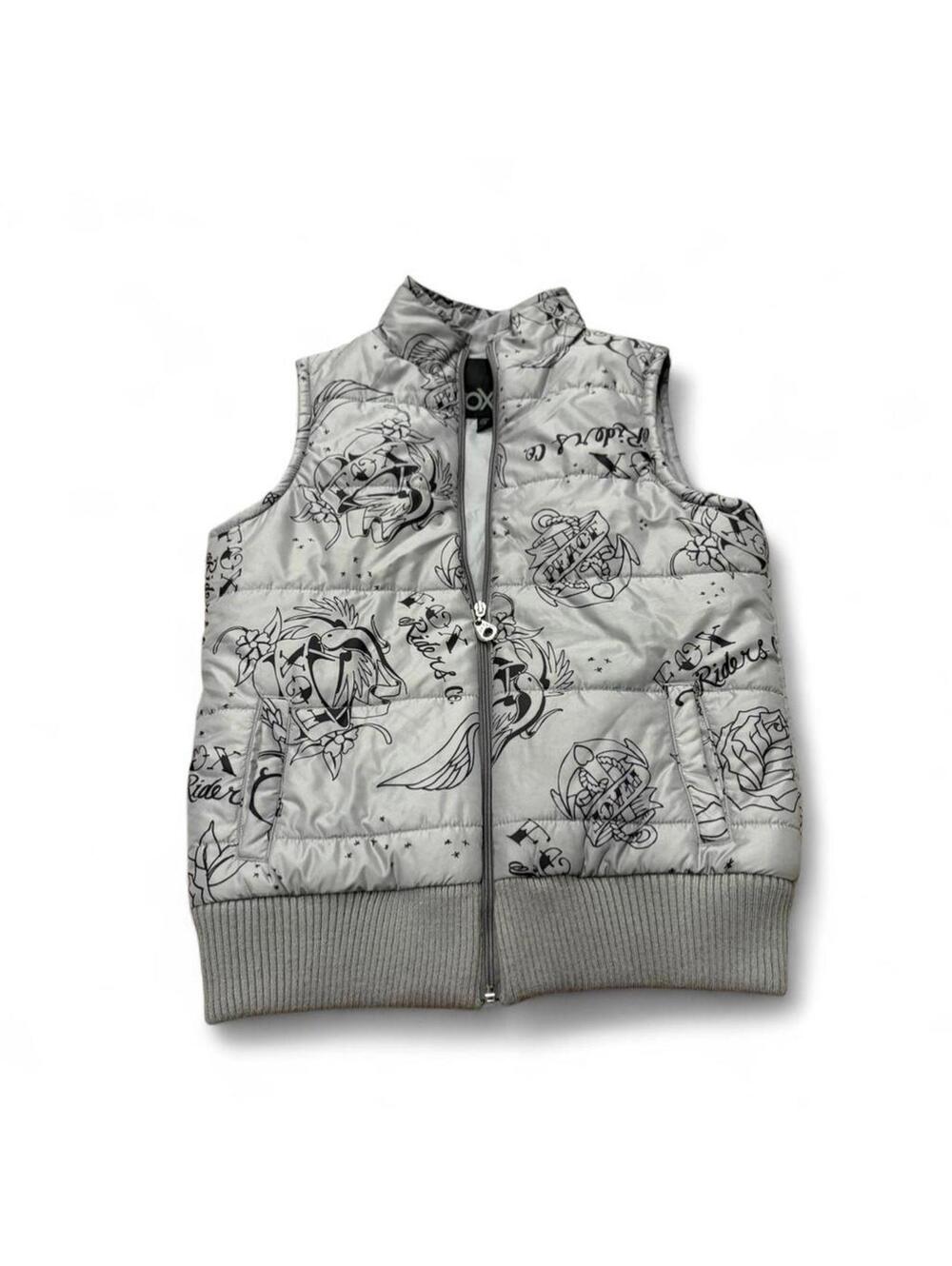 Y2K Fox Racing puffer vest